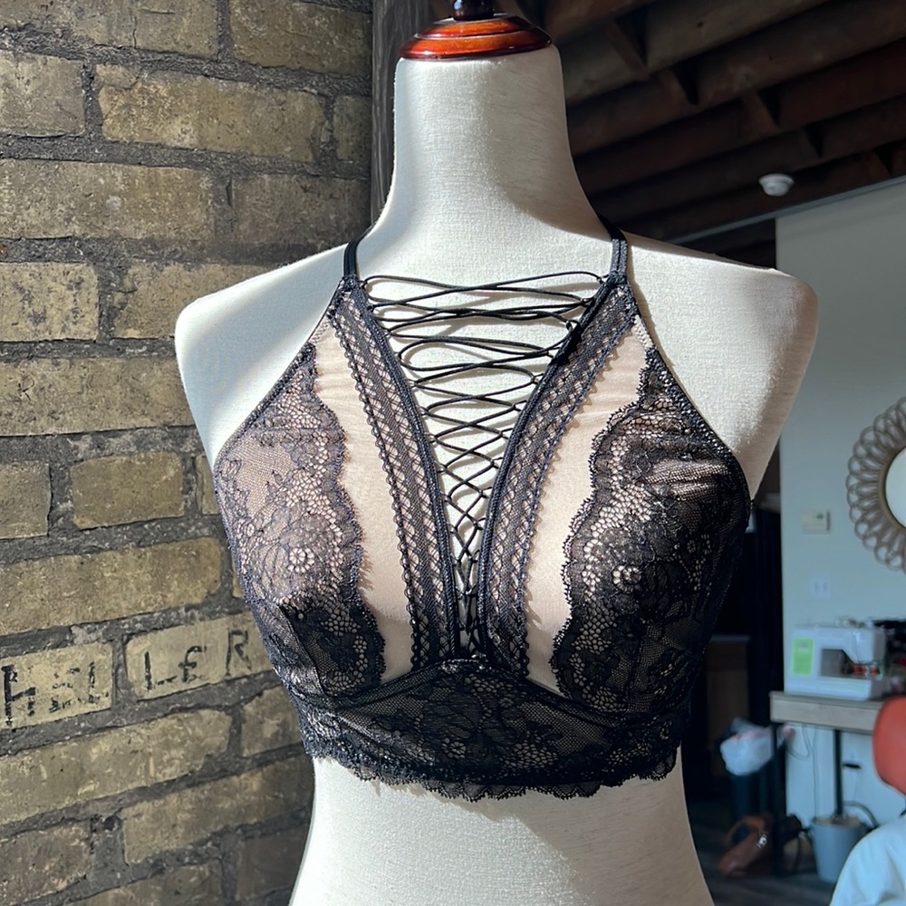 Victoria’s Secret Lace-Up Bralette
